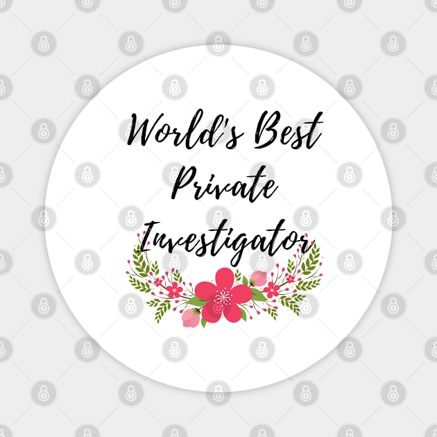 Private investigator Magnet by Mdath